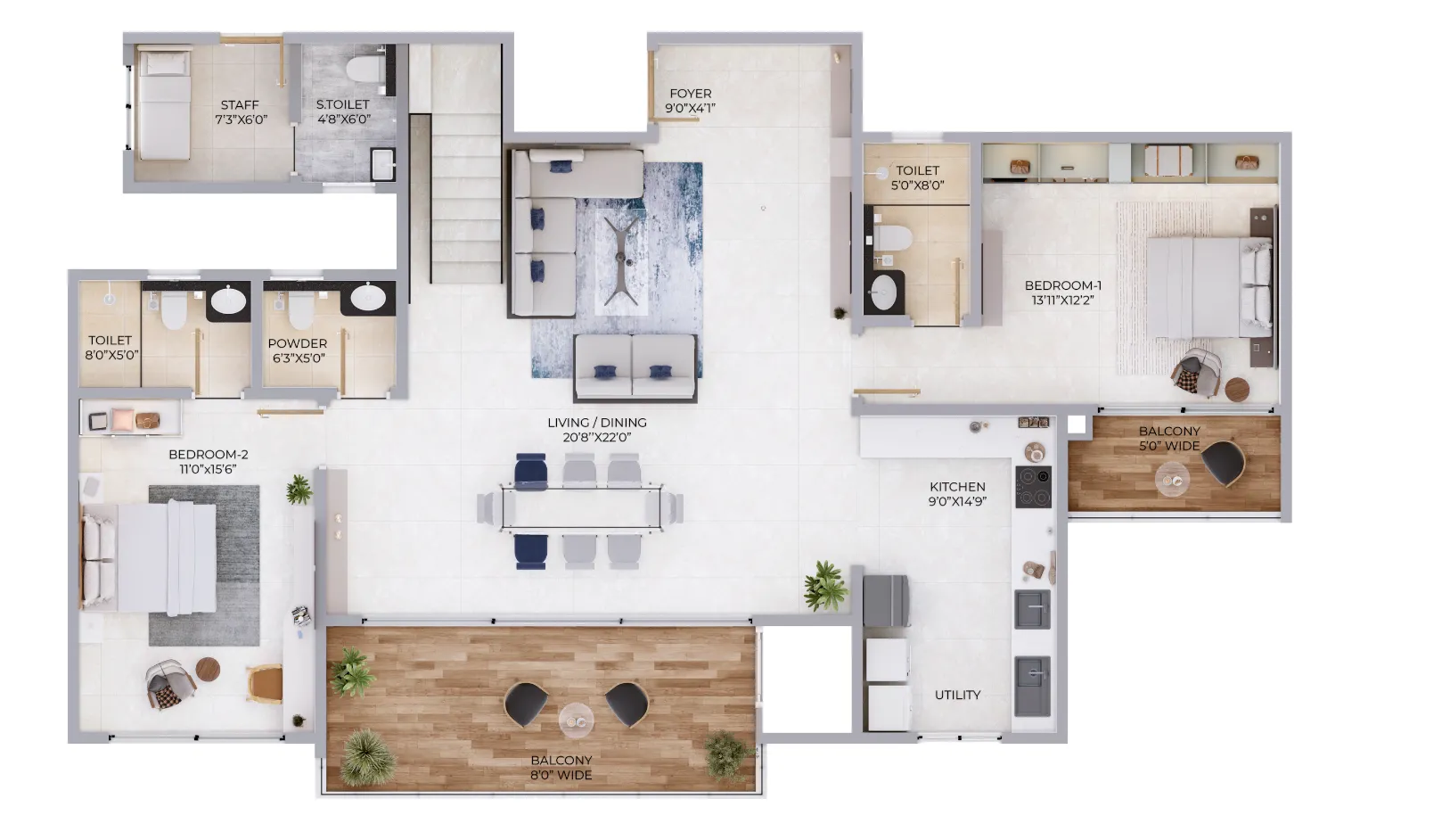 2 BHK