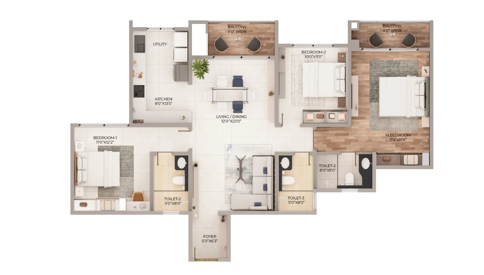 3 BHK