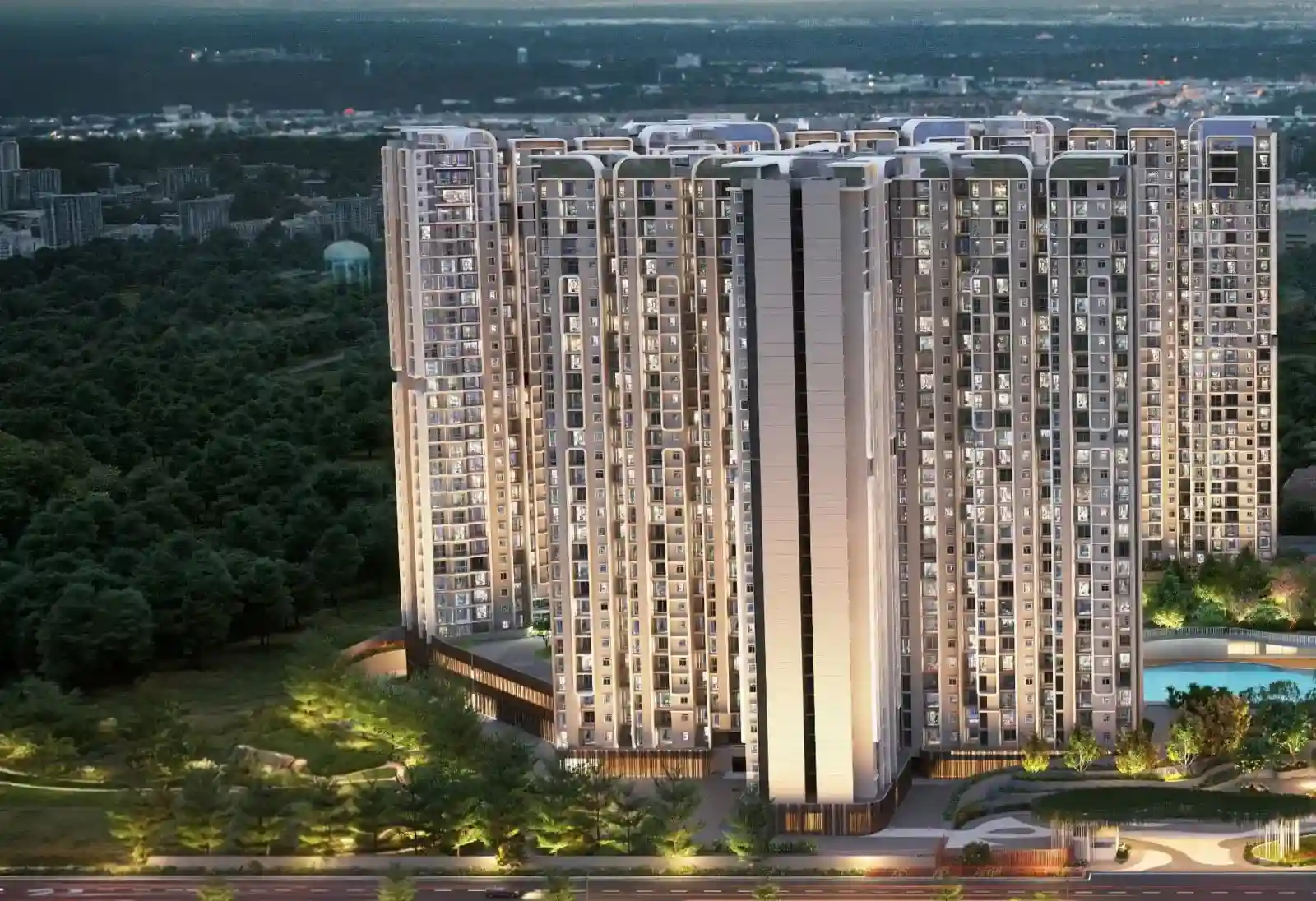 Purvankara Northern Lights Exterior