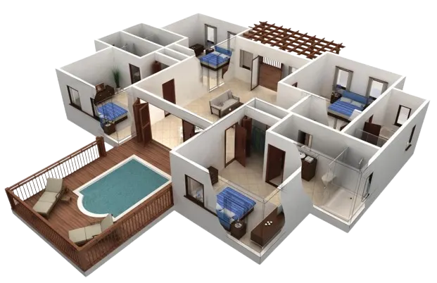 Master Plan Floor Plan — Purva Silversky